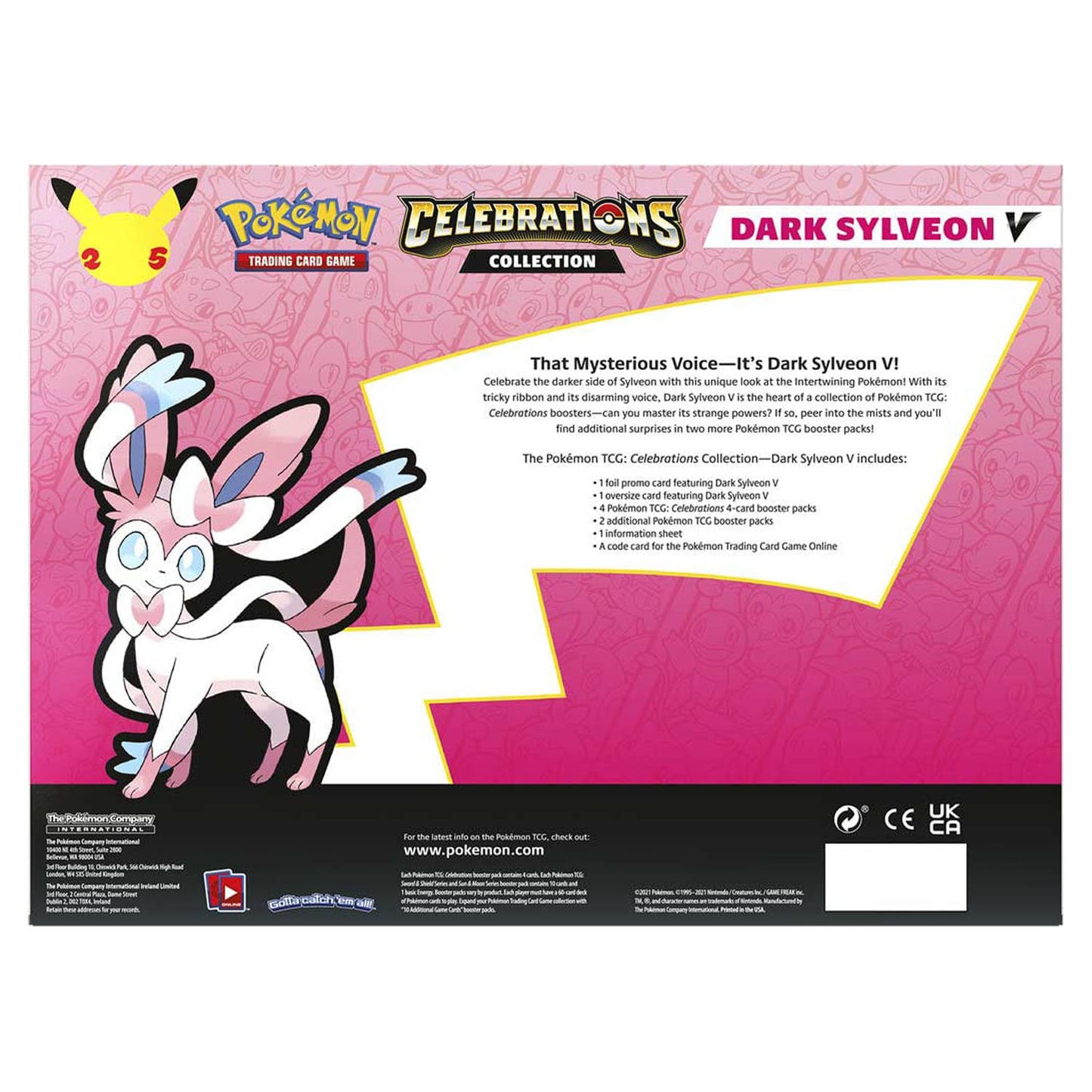 Pokémon Celebrations Collection Dark Sylveon V