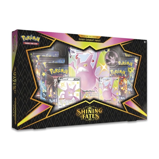 Pokmon Shining Fates Premium Collection (Shiny Crobat VMAX) Oak City Sales Pokmon Shining Fates Premium Collection (Shiny Crobat VMAX) Oak City Sales