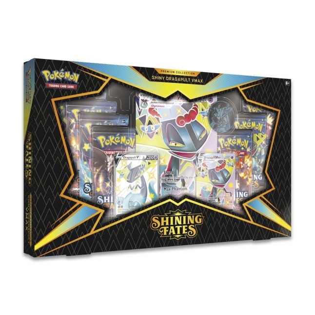 shiny dragapult pokemon card Pokémon Shining Fates Premium Collection (Shiny Dragapult VMAX) – Oak City Sales