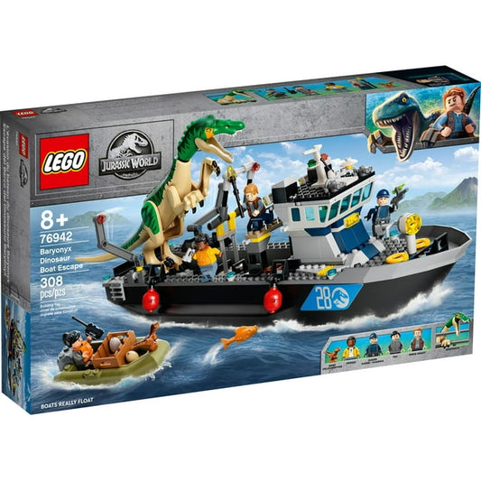 LEGO 76942 Baryonyx Dinosaur Boat Escape