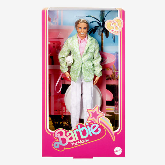 Barbie Signature “Sugar’s Daddy” Ken Doll in Pastel Suit With Dog