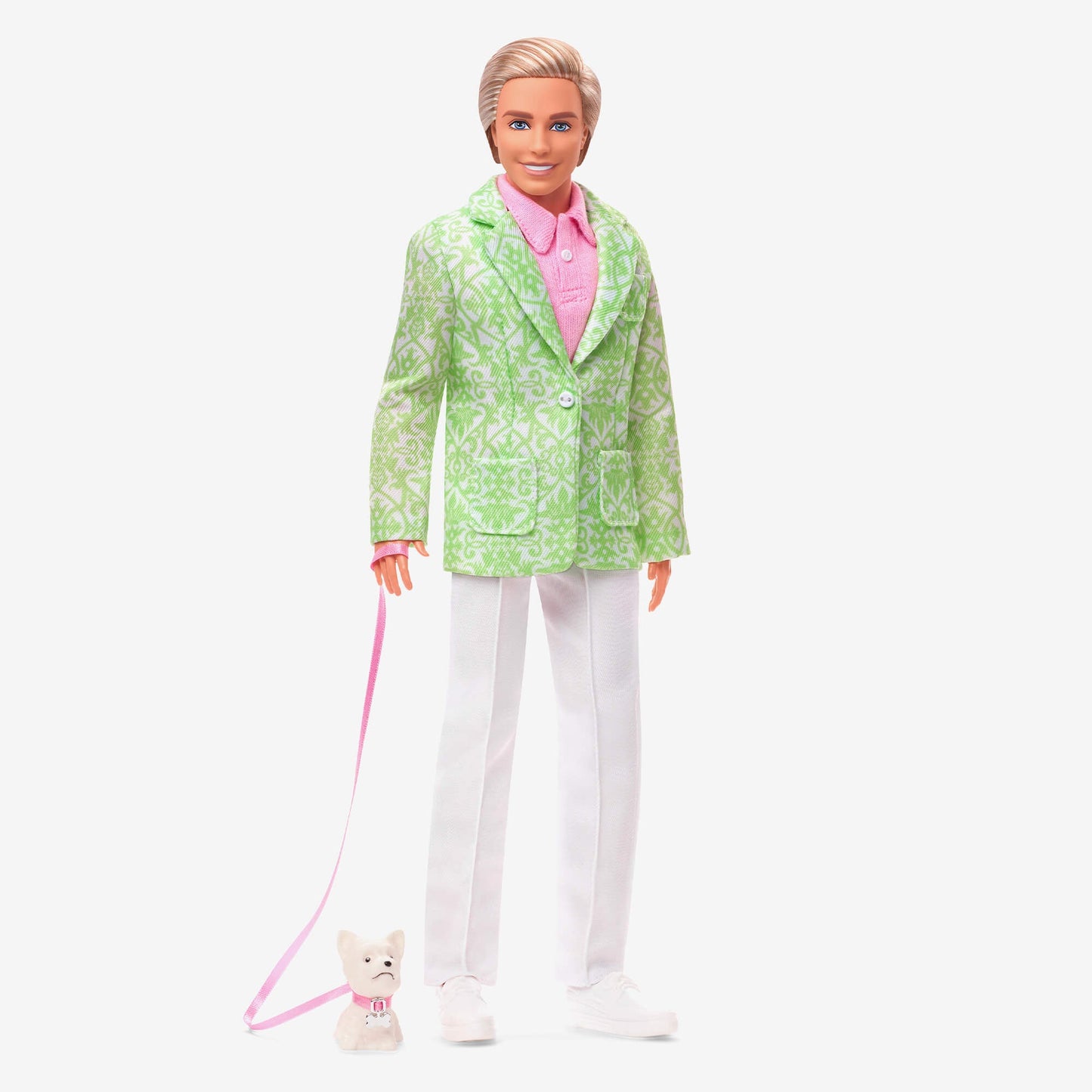 Barbie Signature “Sugar’s Daddy” Ken Doll in Pastel Suit With Dog